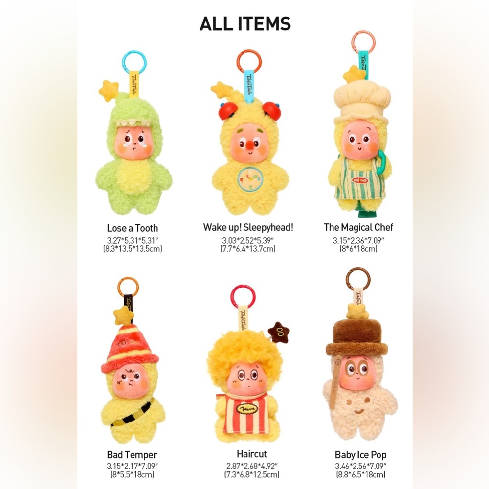 PopMart Twinkle Twinkle 🤩 Be a Little Star - Wake Up Sleepyhead!! plush Pendant - Picture 5 of 5